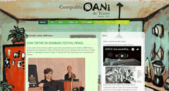 Desktop Screenshot of oaniteatro.com